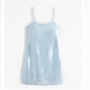 Abercrombie Blue Sequin Dress
